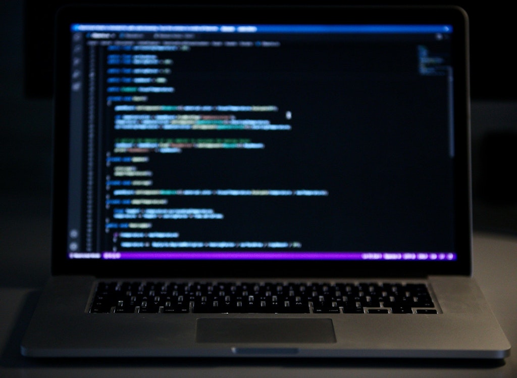 Bild eines Entwicklernotebooks